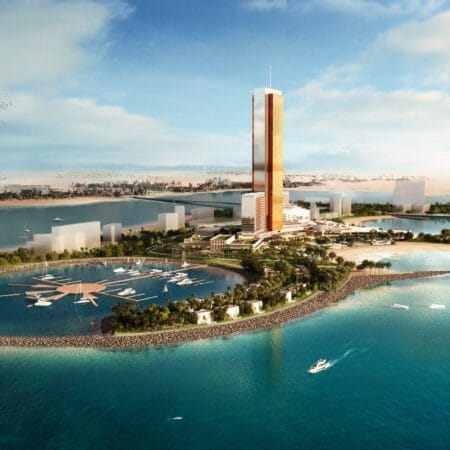 Wynn secures funding for UAE resort on Al Marjan Island with casino.